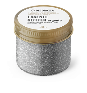 Lucente (Glitter), ARGENTO (серебристый), 30 гр DGL-A-030