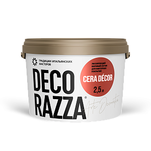 Cera Decor (Мат. лессир-е покрытие н/о воска), 2,5 л DCD-23